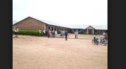 See How These Poly Students Sit On Bare Floor To Receive Lectures